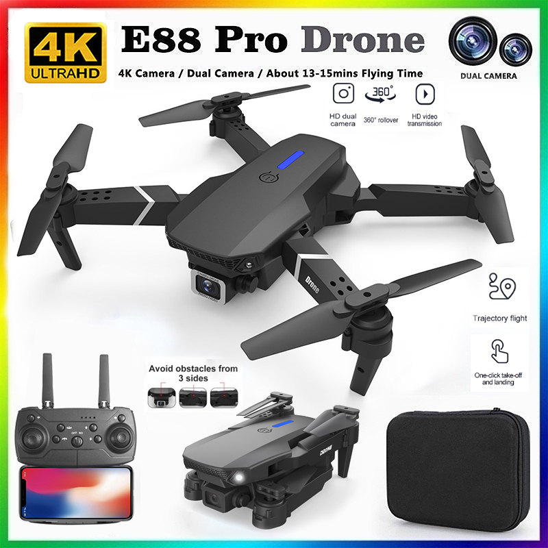 طائرة بدون طيار E88 احترافية ج - مراجعة Drone Mapping وسعره