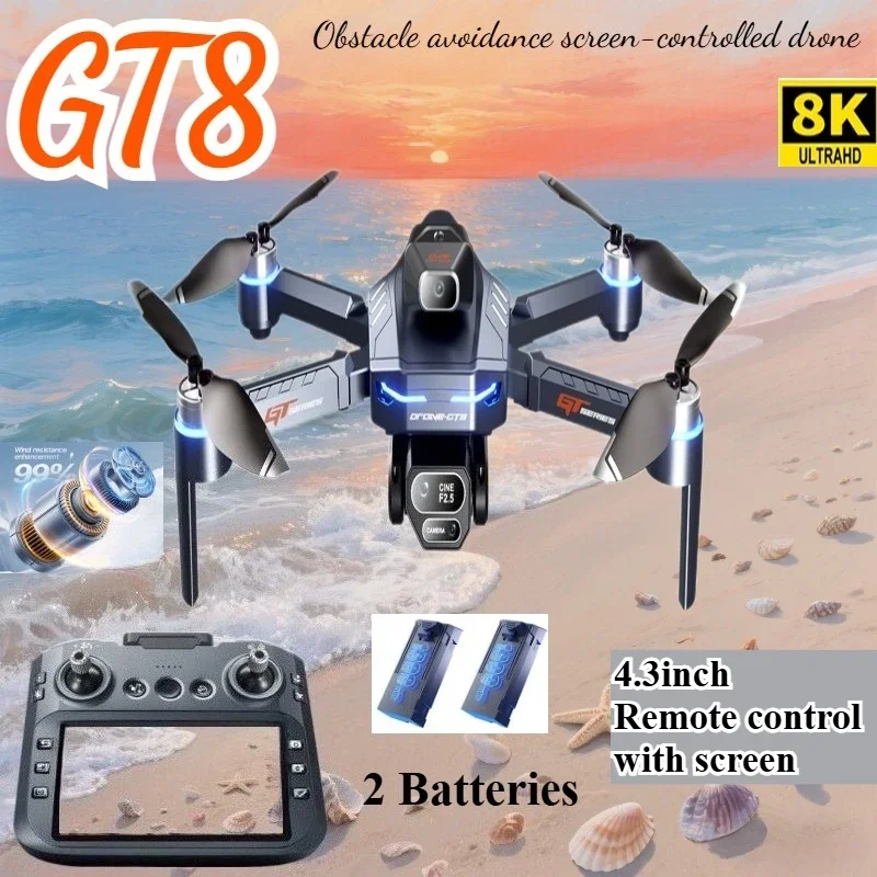 الطائرة بدون طيار 4K HD GT8 كا - مراجعة Drone Multispectral وسعره