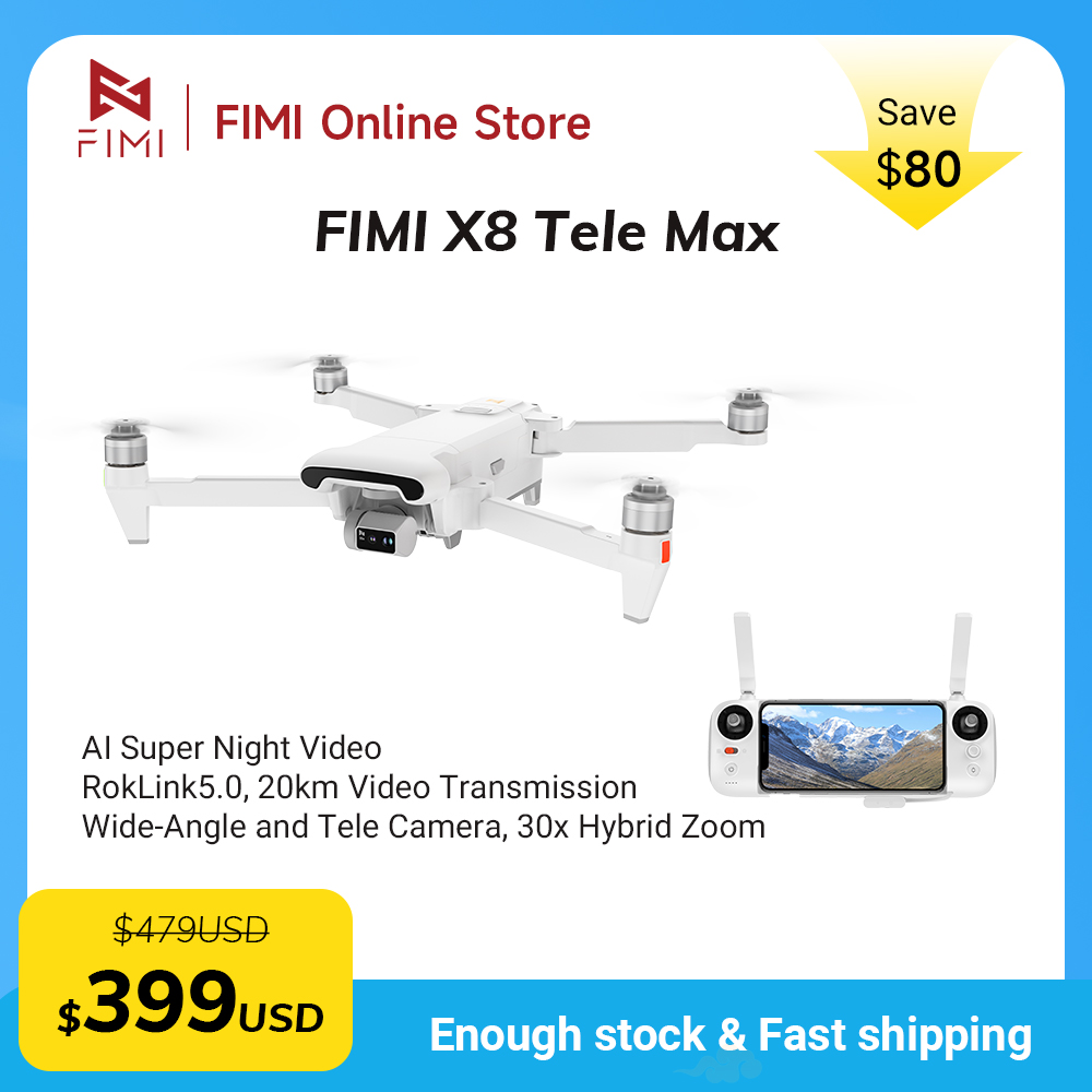 طائرة بدون طيار FIMI X8 Tele M - مراجعة Drone Multispectral وسعره